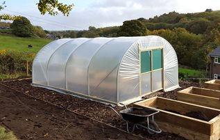 14ft Wide Premier Polytunnel - Premier Polytunnels