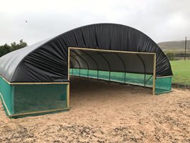 30ft Wide Sheep Houses | Sheep Housing - Premier Polytunnels